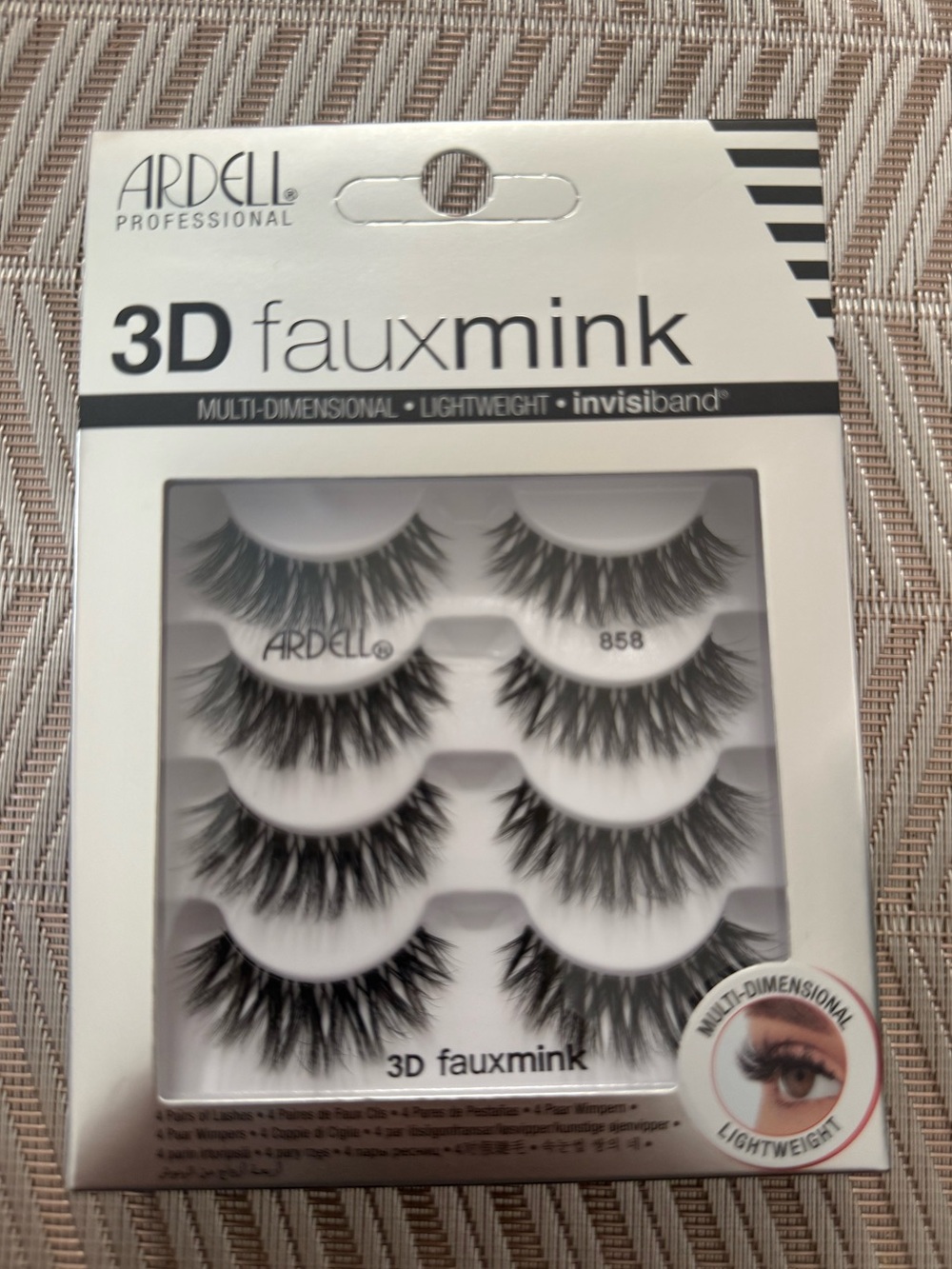 Ardell 3D fauxmink eyelashes | 858